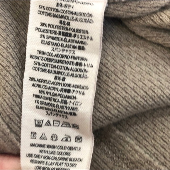 Sold 🌟🌟FREE PEOPLE Henley long sleeve V-Neck stone top S - Picture 12 of 13